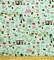 Foust Textiles Dogs at Fair on Mint Green 100% Cotton Price per Yard Novelty